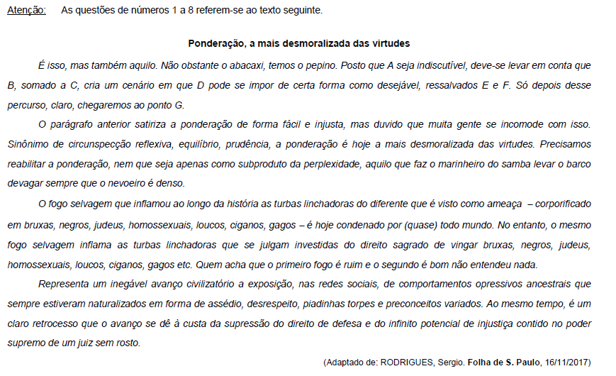 Imagem associada para resolução da questão