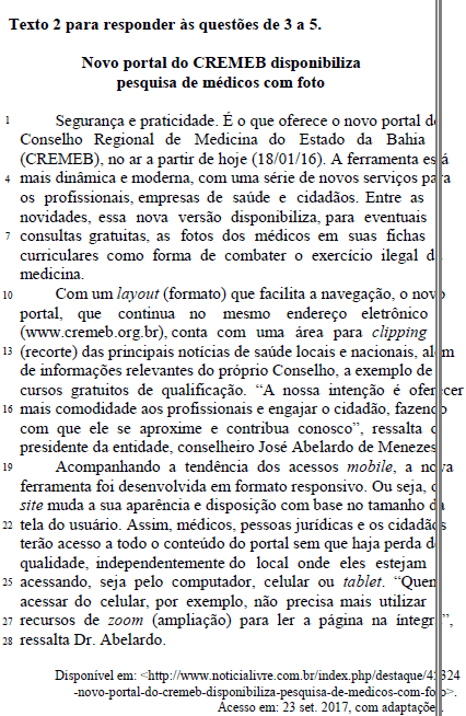 Imagem associada para resolução da questão