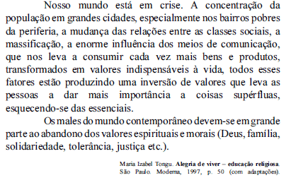 Imagem associada para resolução da questão