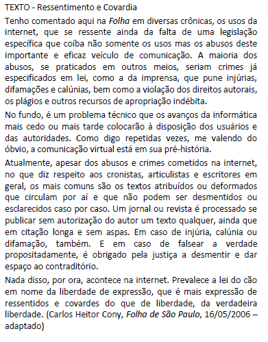 Imagem associada para resolução da questão