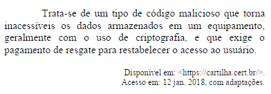 Imagem associada para resolução da questão