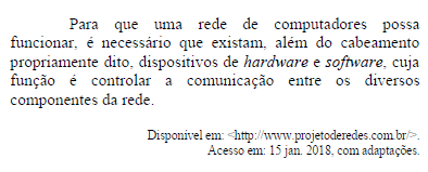 Imagem associada para resolução da questão