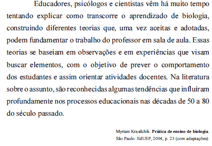 Imagem associada para resolução da questão