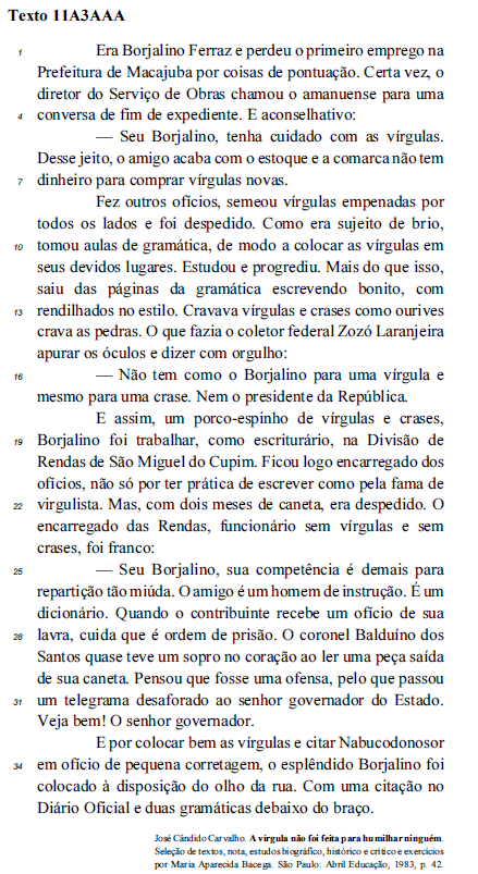 Imagem associada para resolução da questão
