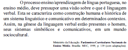Imagem associada para resolução da questão