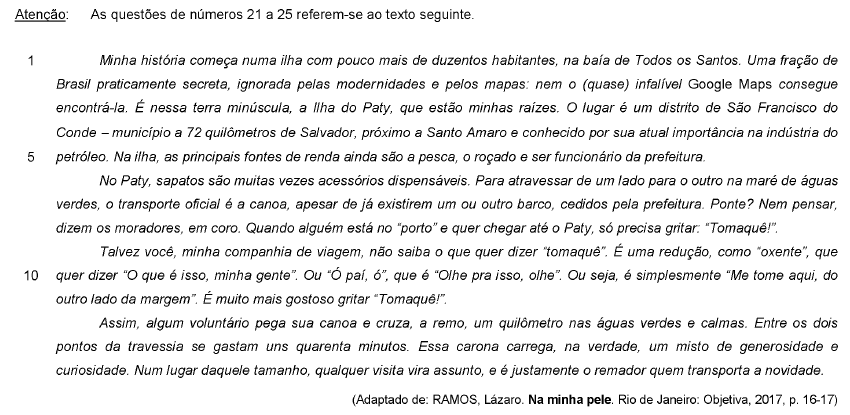 Imagem associada para resolução da questão