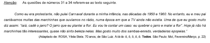 Imagem associada para resolução da questão