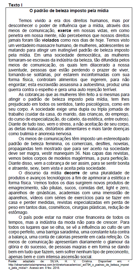 Imagem associada para resolução da questão