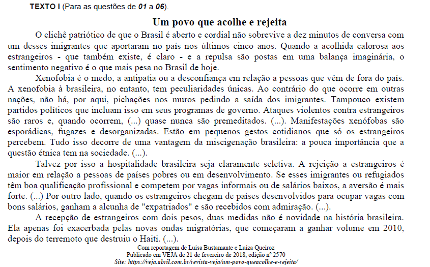 Imagem associada para resolução da questão