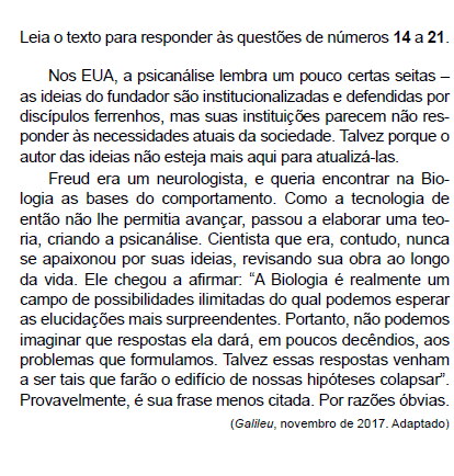 Imagem associada para resolução da questão