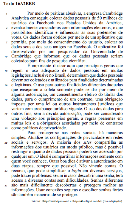 Imagem associada para resolução da questão