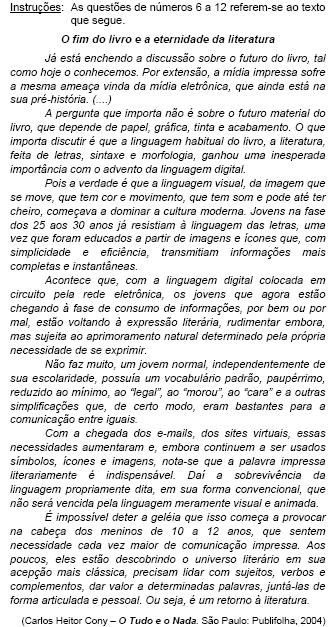 Imagem associada para resolução da questão