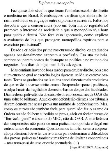 Imagem associada para resolução da questão