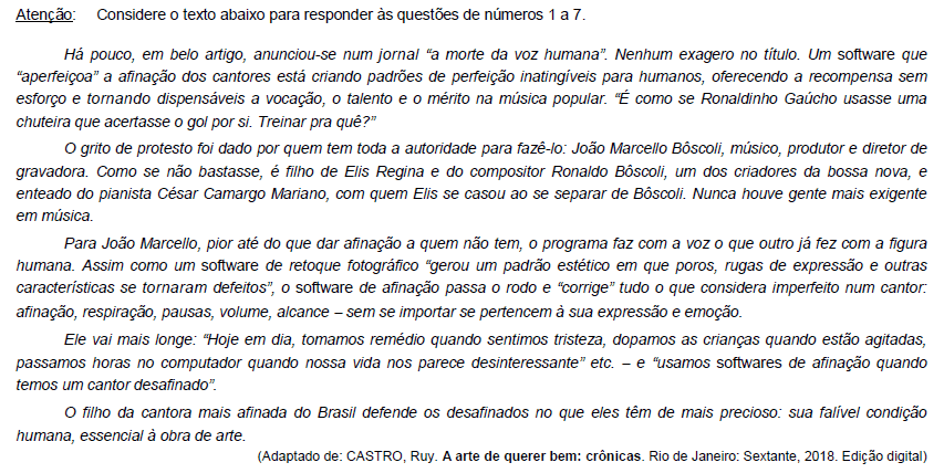 Imagem associada para resolução da questão