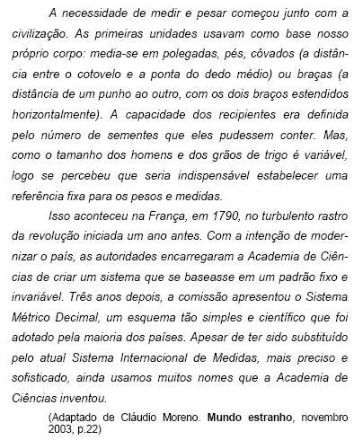 Imagem associada para resolução da questão