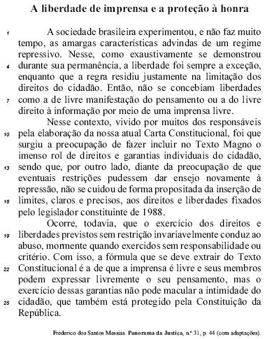 Imagem associada para resolução da questão