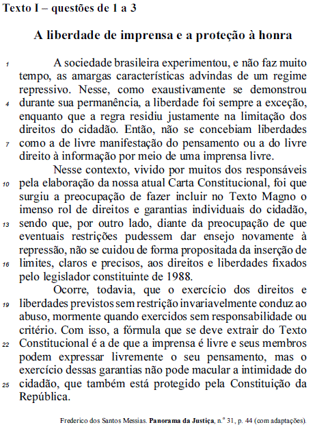 Imagem associada para resolução da questão