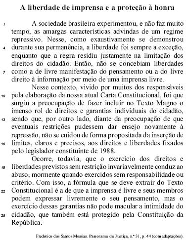Imagem associada para resolução da questão