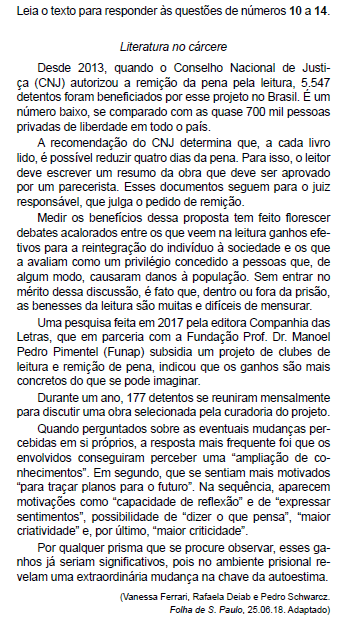 Imagem associada para resolução da questão