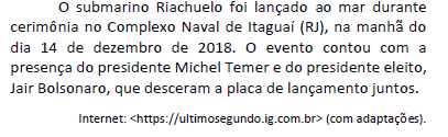 Imagem associada para resolução da questão