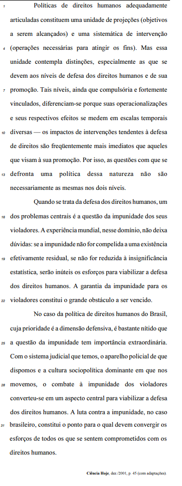 Imagem associada para resolução da questão