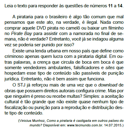 Imagem associada para resolução da questão