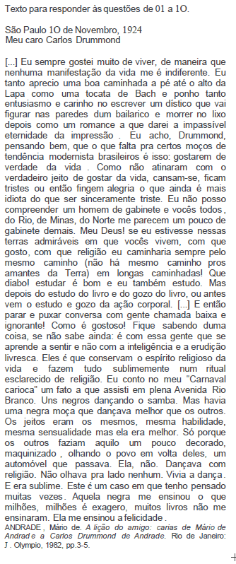 Imagem associada para resolução da questão