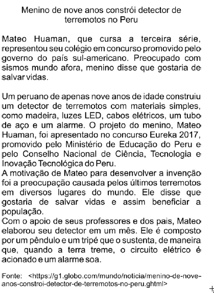 Imagem associada para resolução da questão