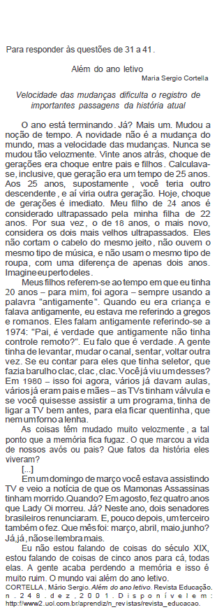 Imagem associada para resolução da questão