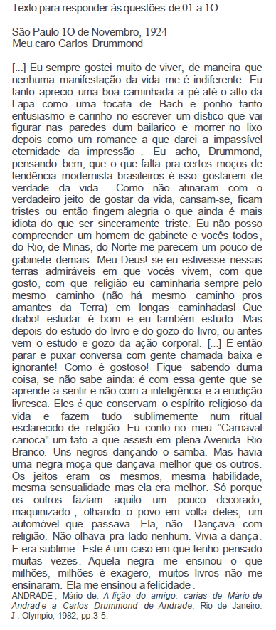 Imagem associada para resolução da questão
