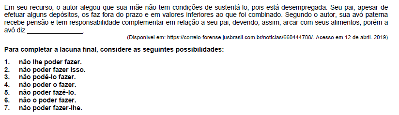 Imagem associada para resolução da questão
