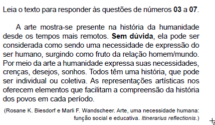 Imagem associada para resolução da questão