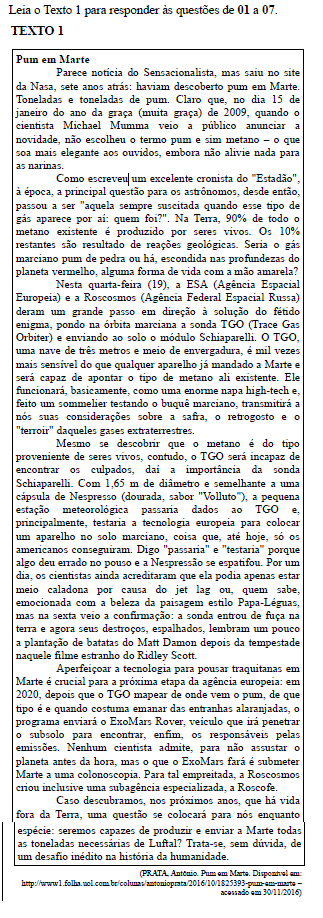 Imagem associada para resolução da questão