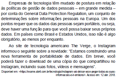 Imagem associada para resolução da questão