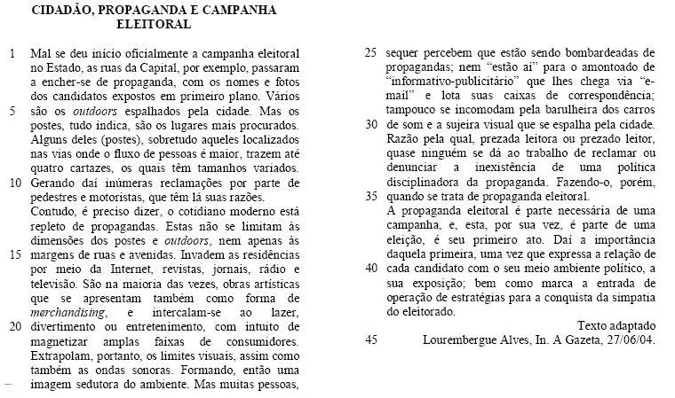 Imagem associada para resolução da questão