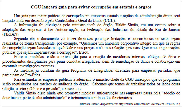Imagem associada para resolução da questão