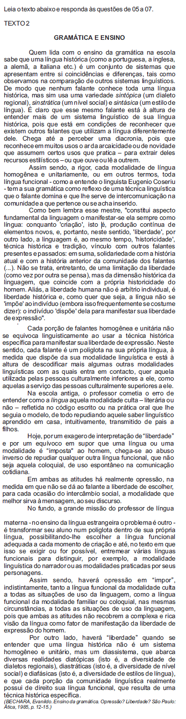 Imagem associada para resolução da questão