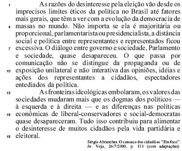 Imagem associada para resolução da questão
