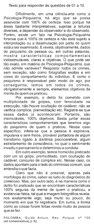 Imagem associada para resolução da questão