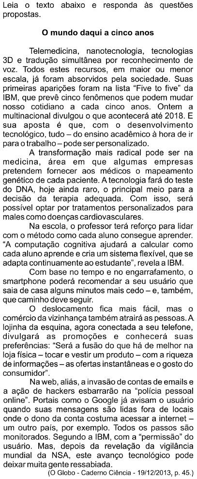 Imagem associada para resolução da questão