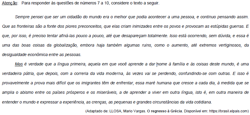 Imagem associada para resolução da questão