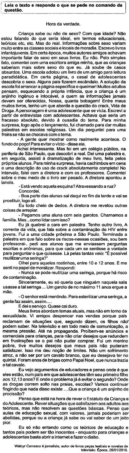 Imagem associada para resolução da questão