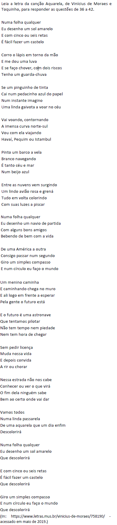Imagem associada para resolução da questão