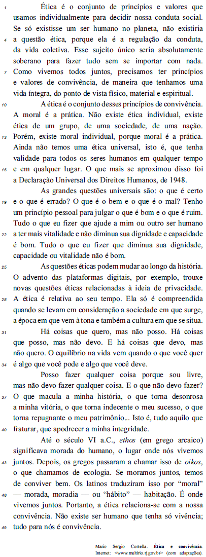 Imagem associada para resolução da questão