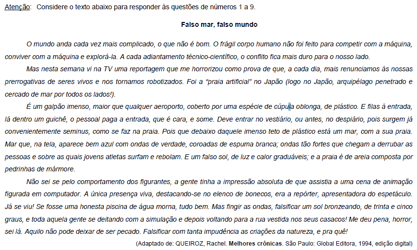Imagem associada para resolução da questão
