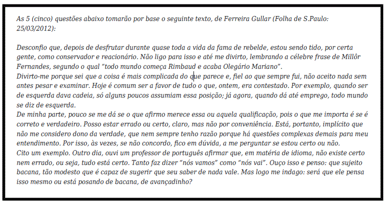 Imagem associada para resolução da questão