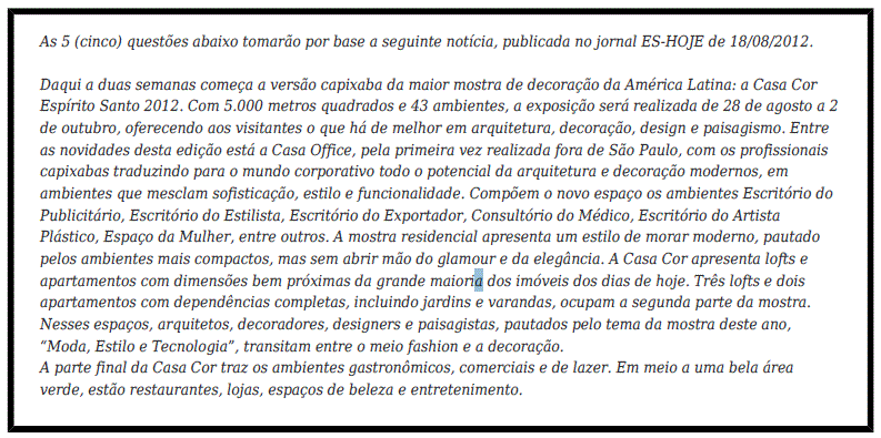 Imagem associada para resolução da questão