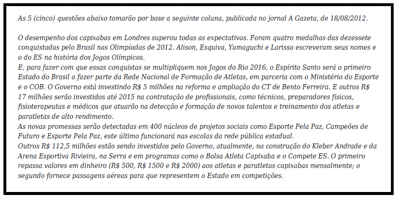 Imagem associada para resolução da questão