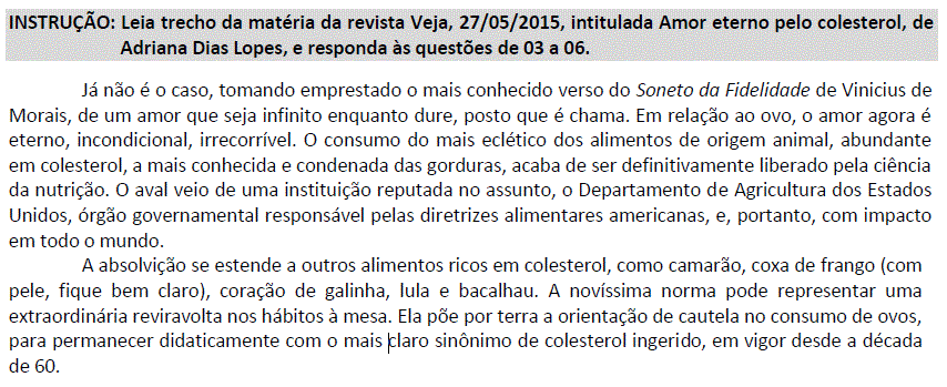 Imagem associada para resolução da questão