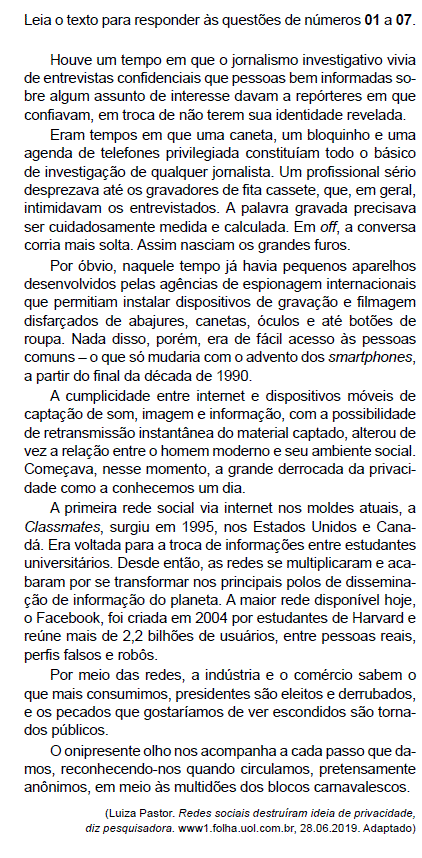 Imagem associada para resolução da questão